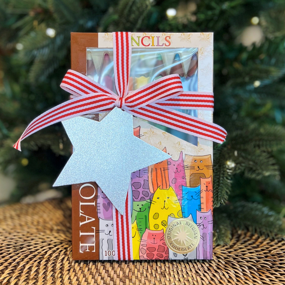 Giant Milk Chocolate Pencils - Cats