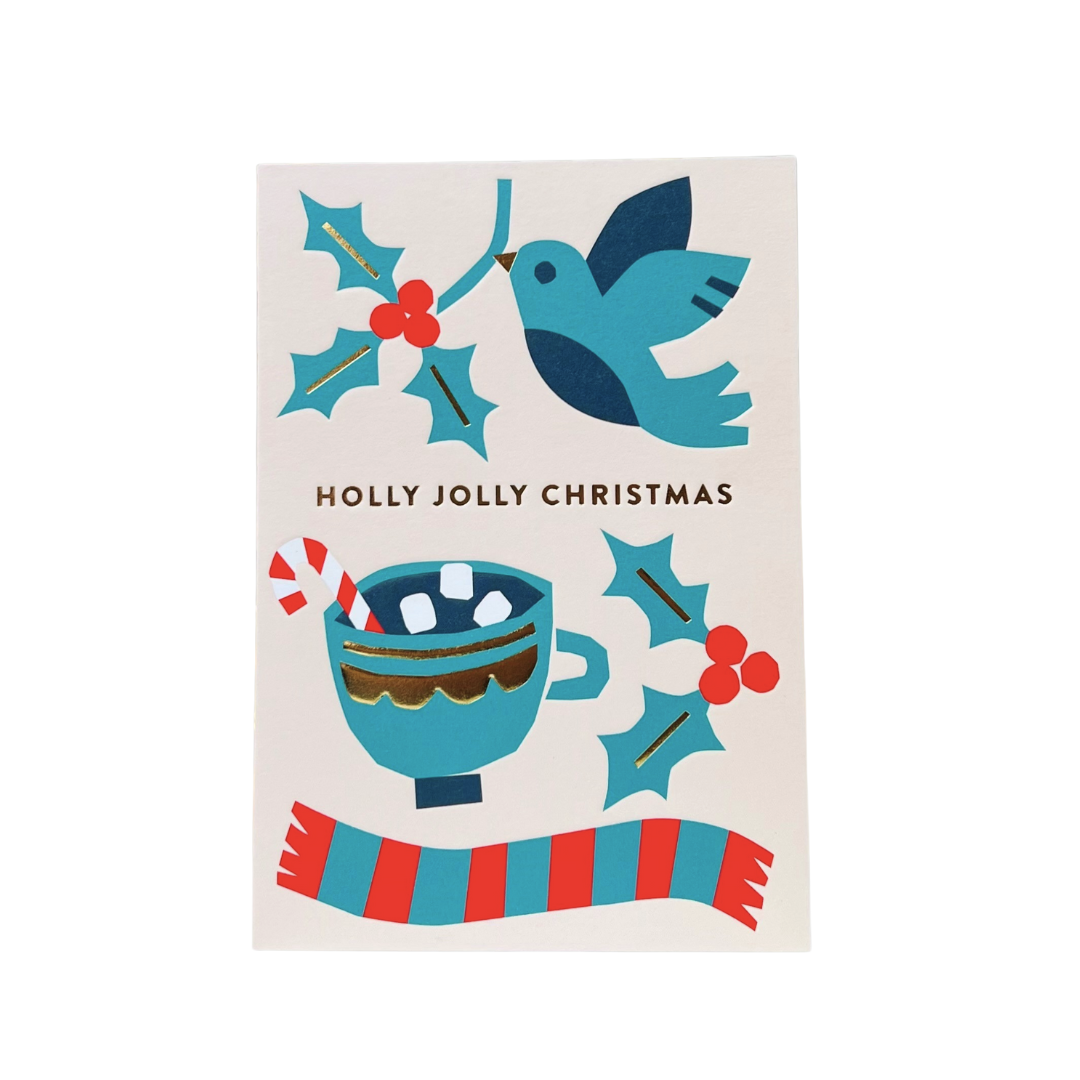 Christmas Card - Holly Jolly Christmas