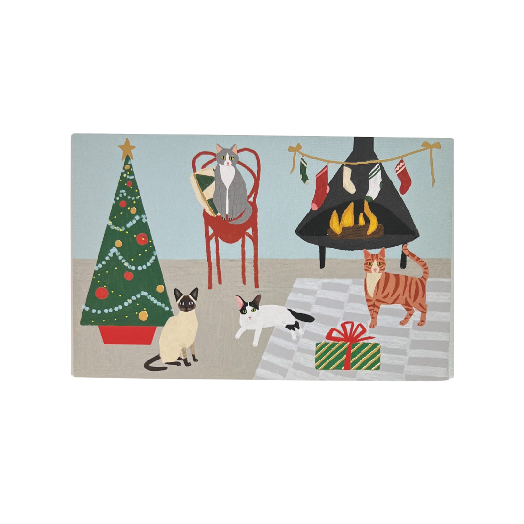 Christmas Card - Christmas Cats