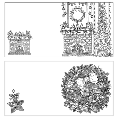 Colouring-in Book - Christmas