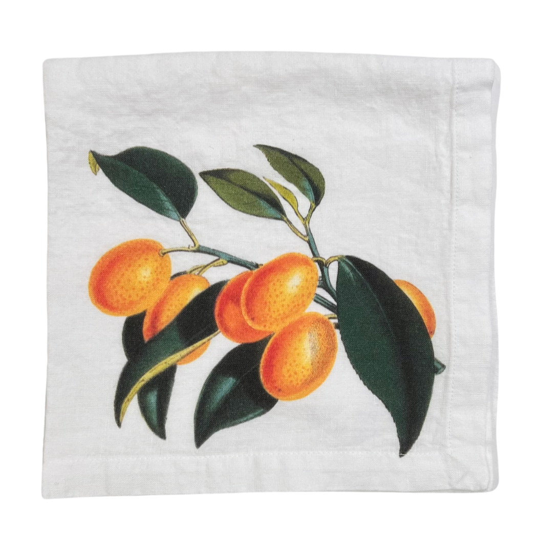 Linen Napkin Citrus #1