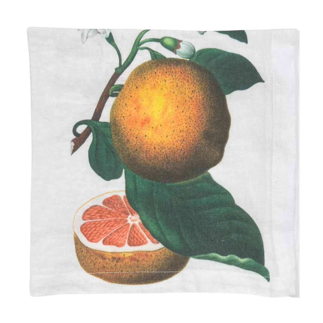 Linen Napkin Citrus #3