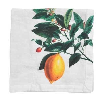 Linen Napkin Citrus #4