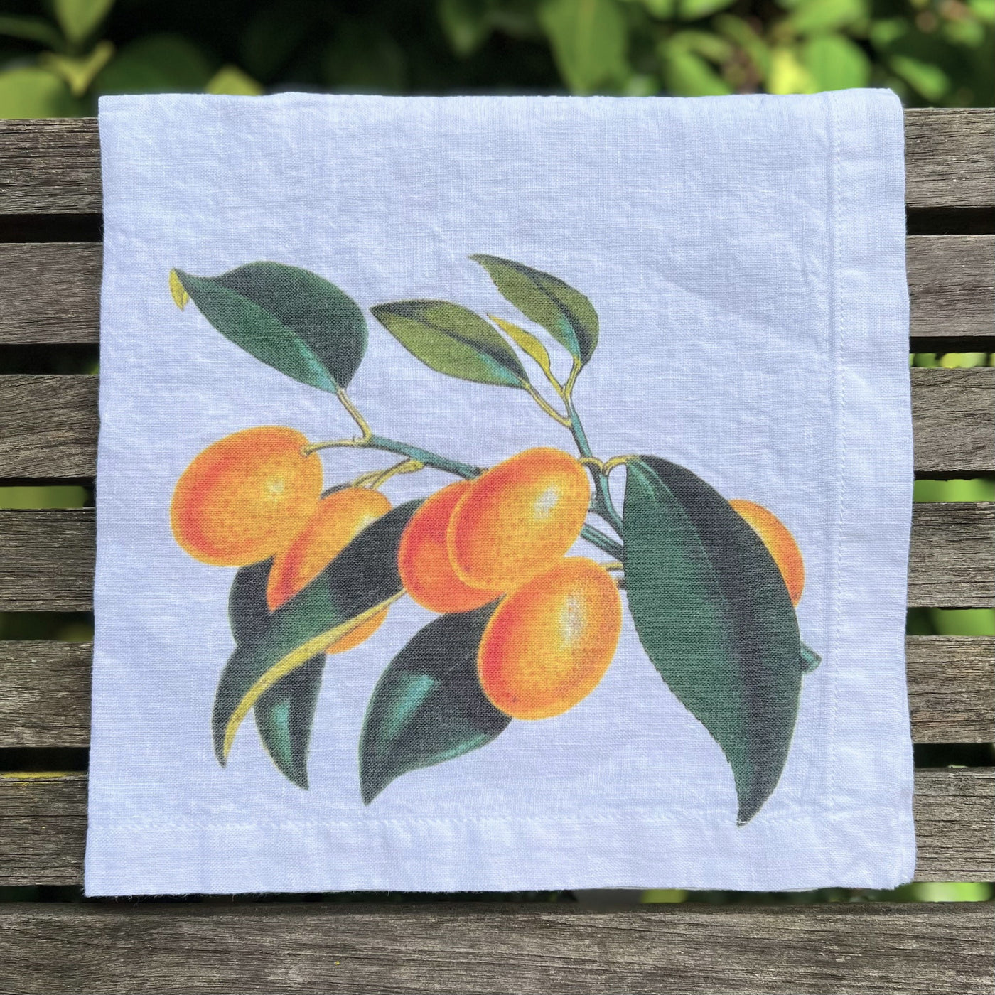 Linen Napkin Citrus #1