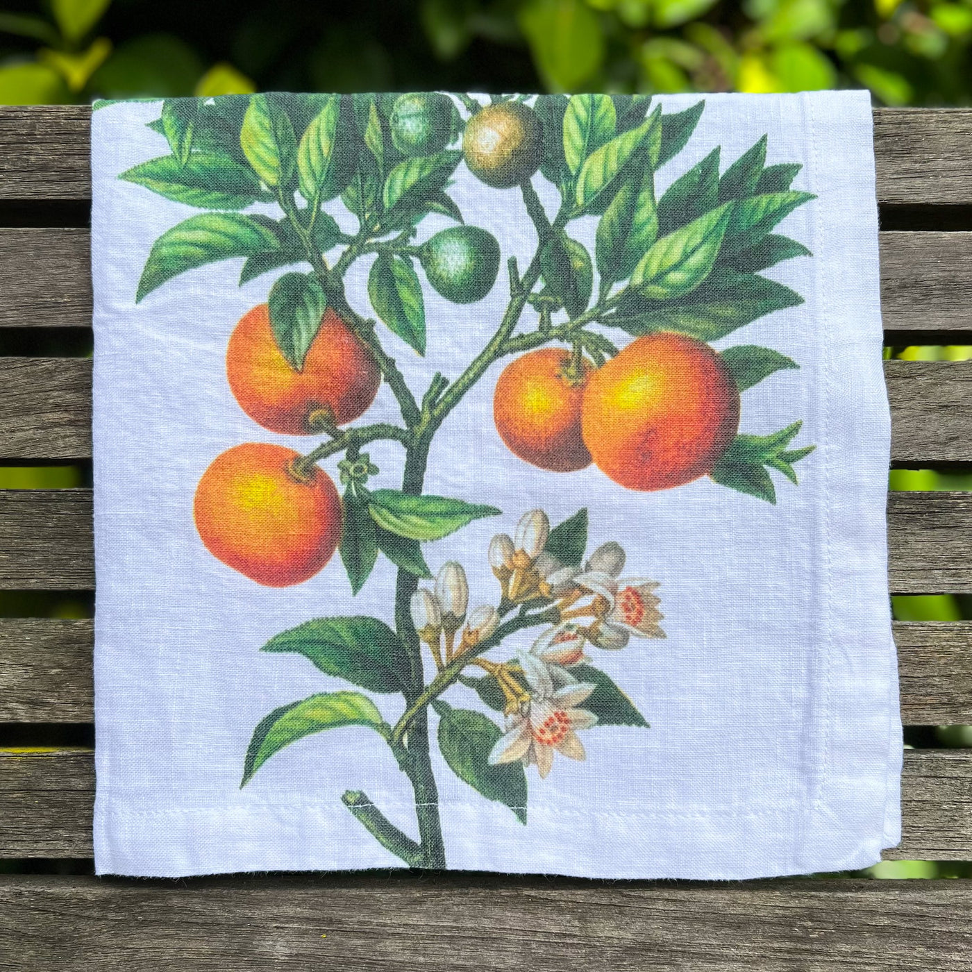 Linen Napkin Citrus #5