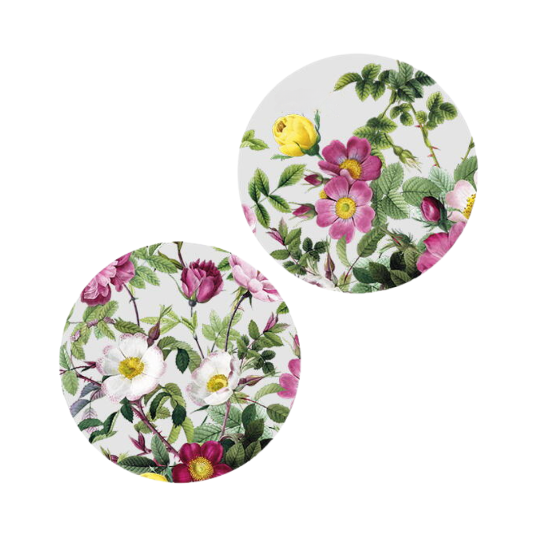 Set of 4 Coasters - Rose Garden