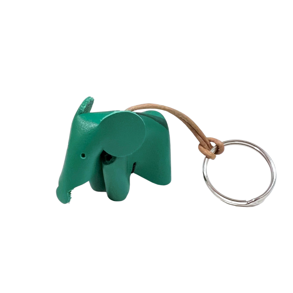 Leather Keyring - Bronze Mouse