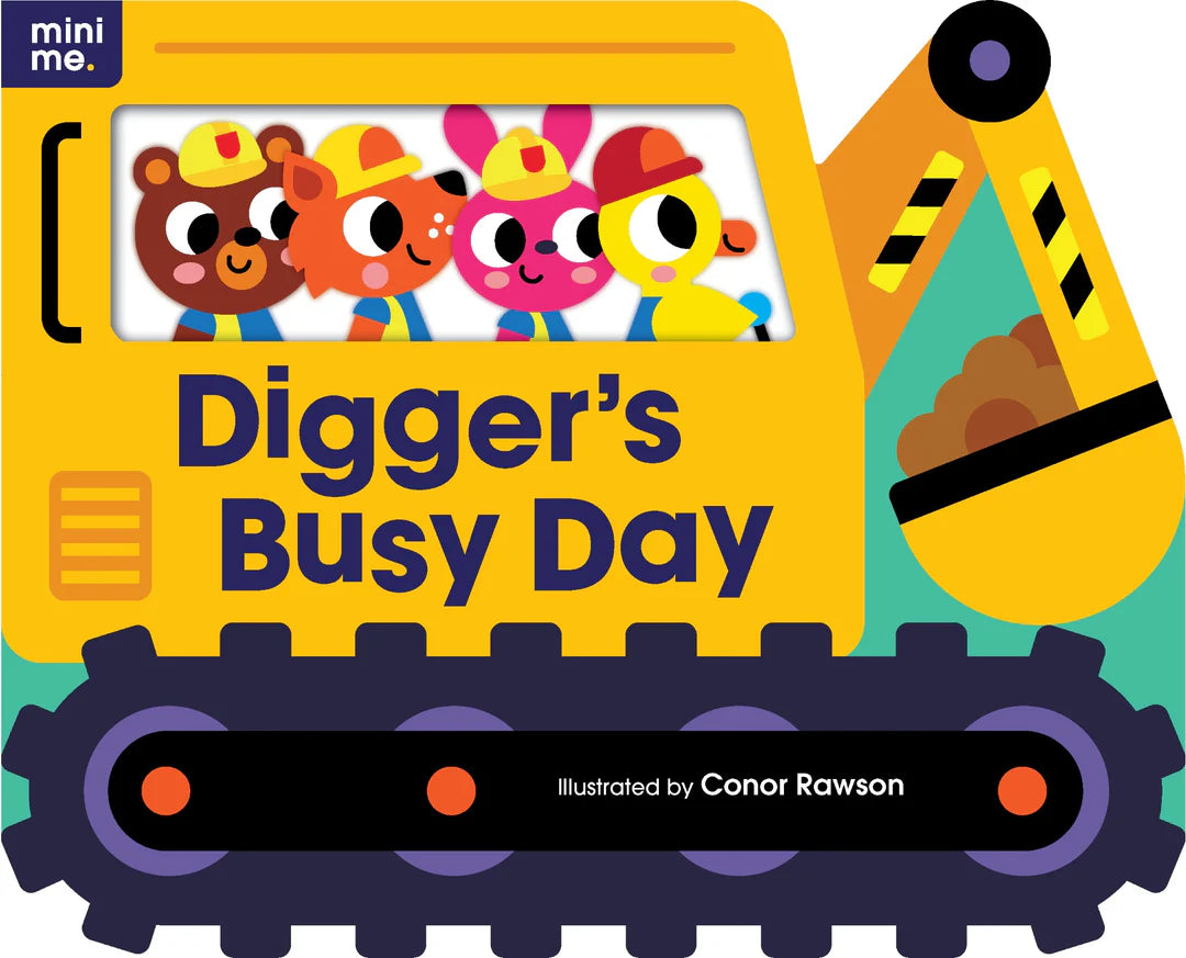 Digger's Busy Day - Board book