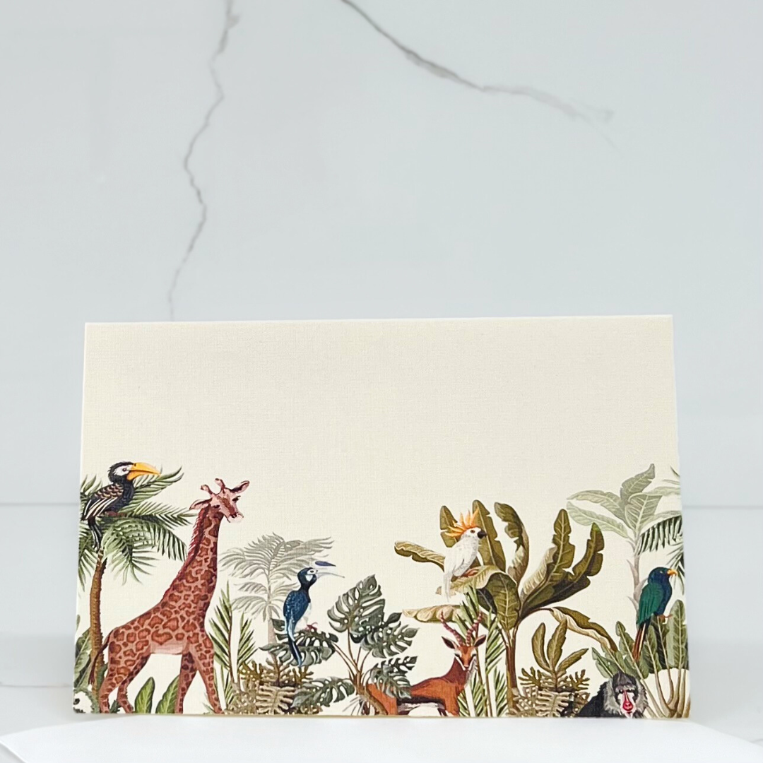 Printed Card - Jungle