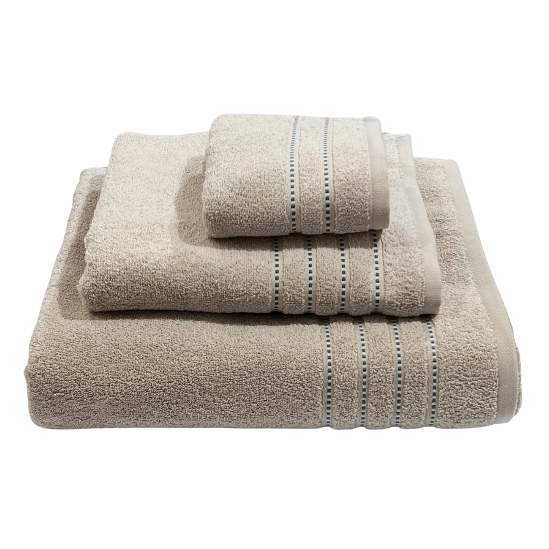 Hand Towel - Dot Insert Beige