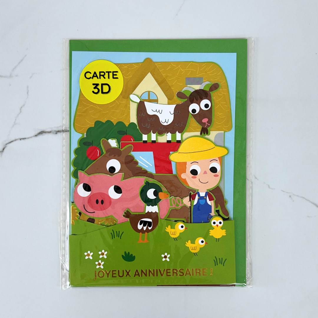 Farm Fold-out Card