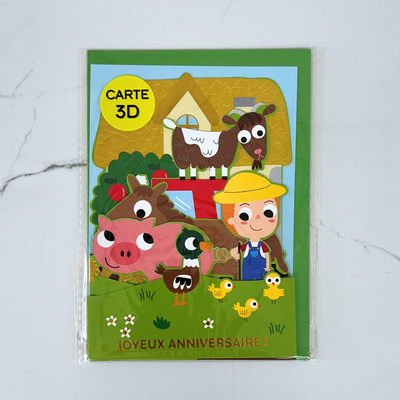 Farm Fold-out Card