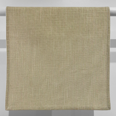 Cotton Fine Stripe Placemat - Chartreuse