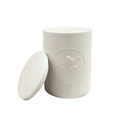 Ceramic Scented Candle - Jasmine & Magnolia