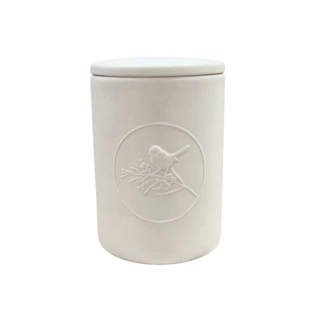 Ceramic Scented Candle - Jasmine & Magnolia