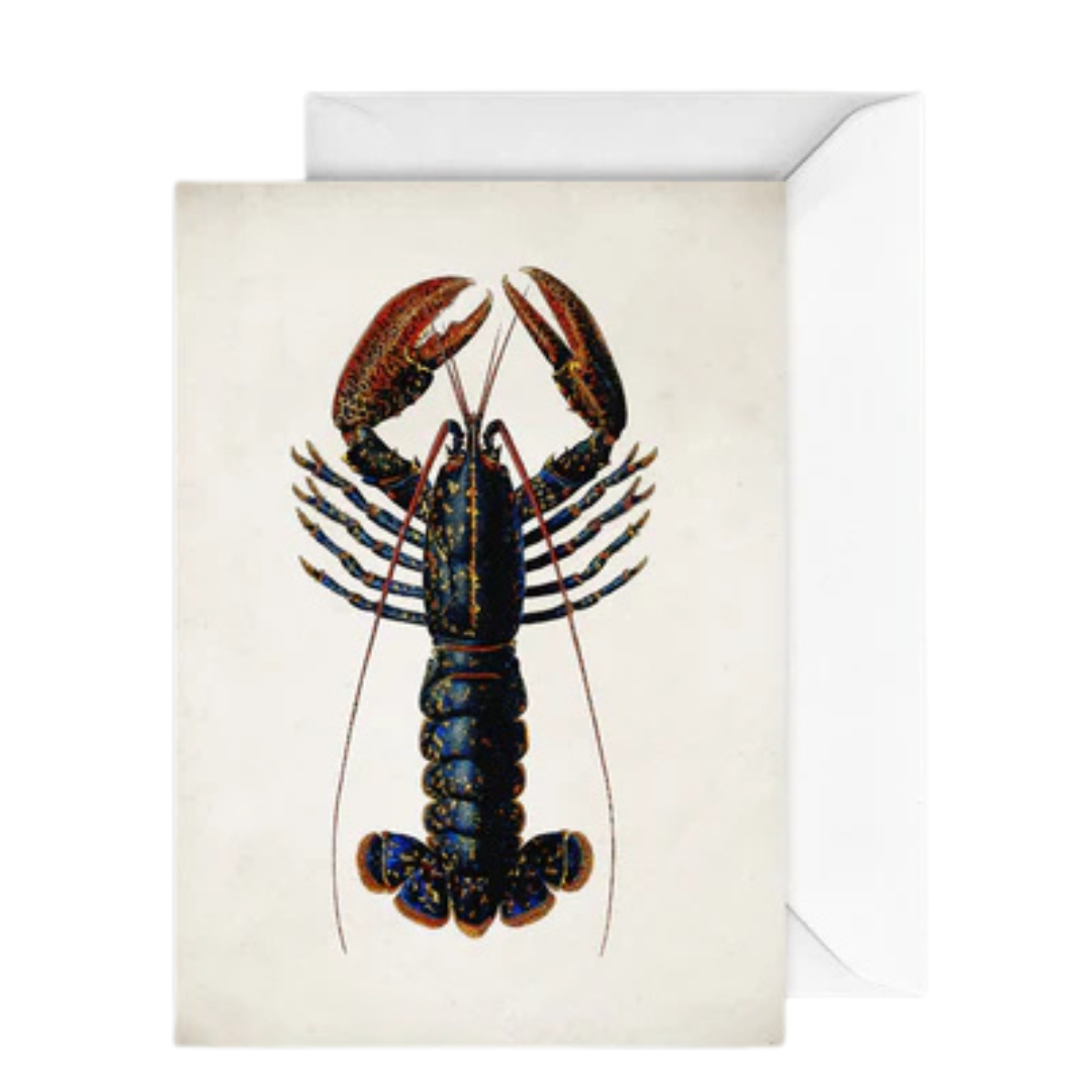 Card Oceanology Lobster