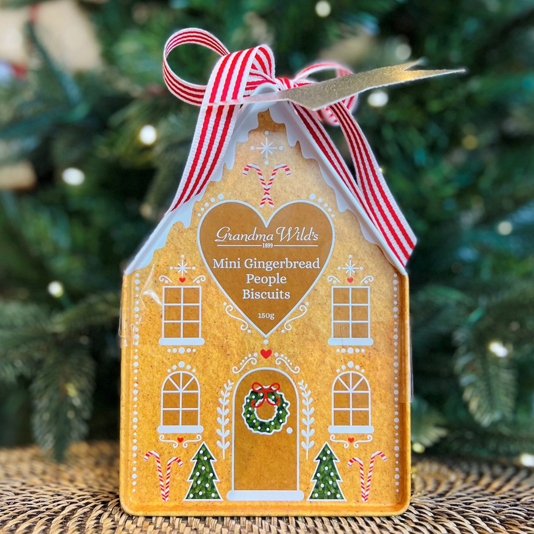Gingerbread House Tinned Biscuits