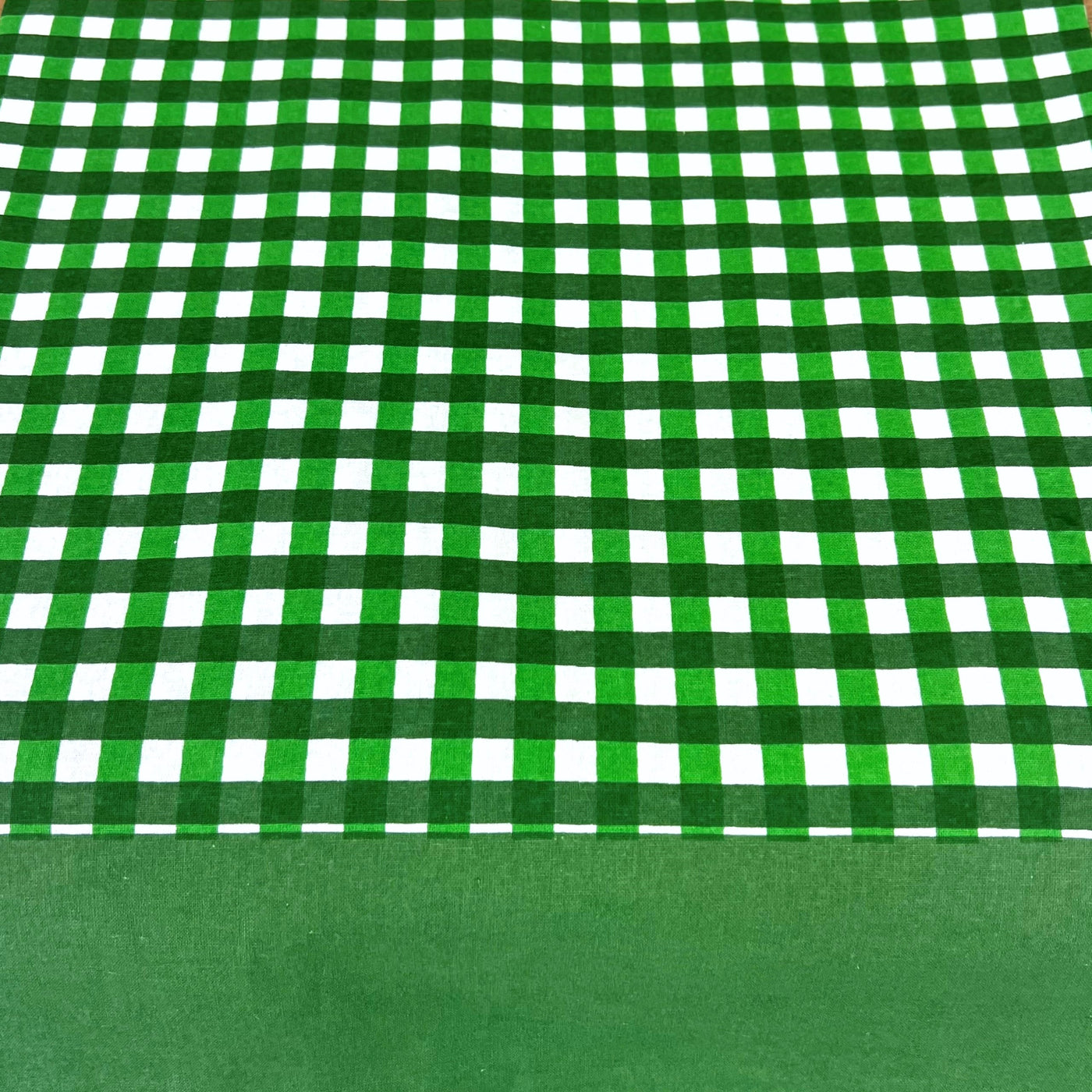 Check Table Cloth - Green & Light Green