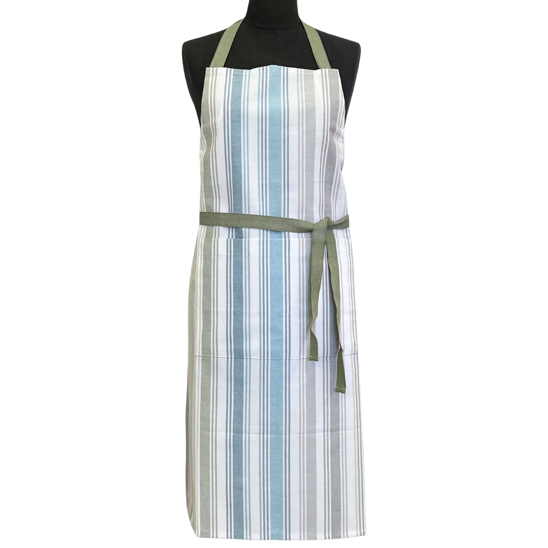 Apron - Green Multi Stripe