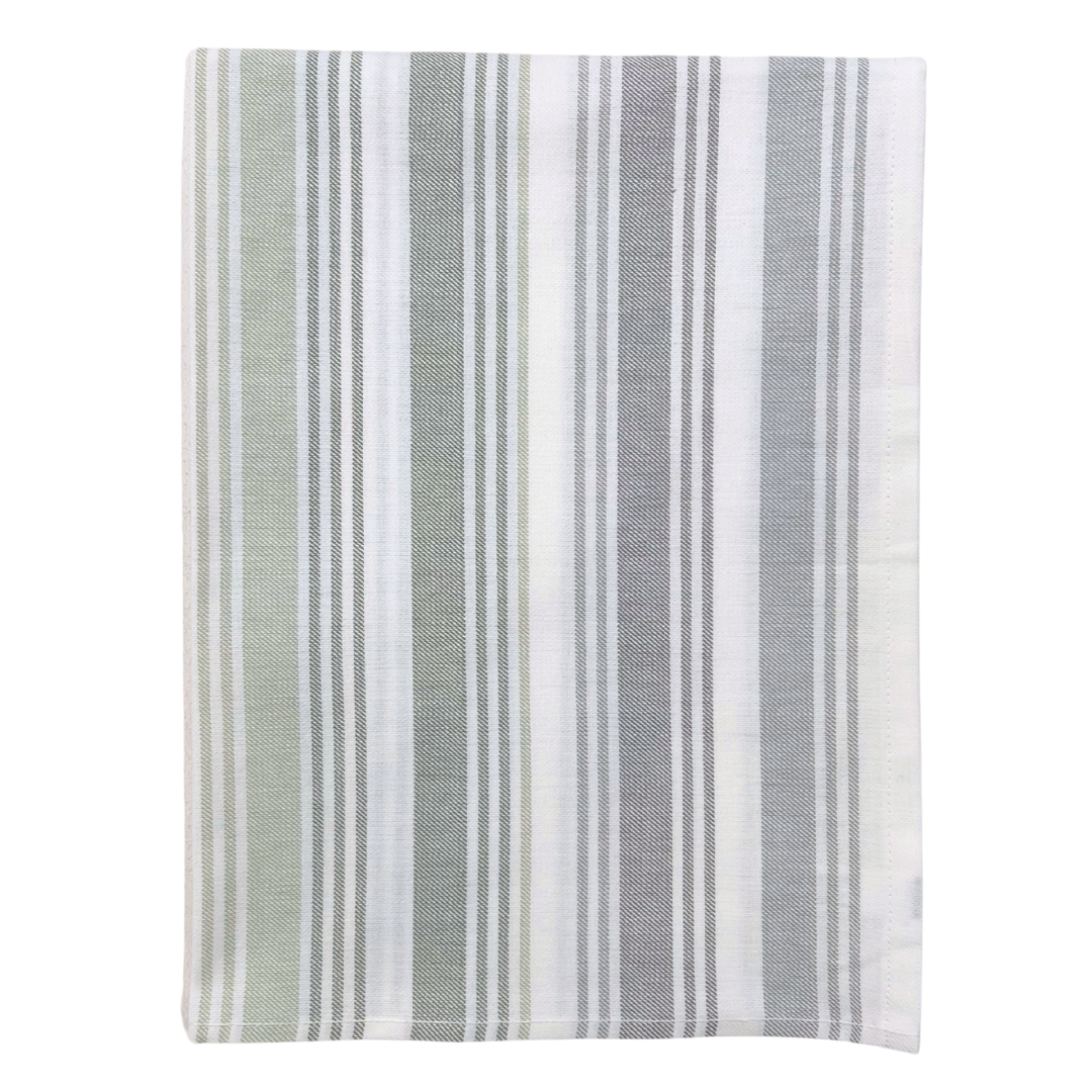 Tea Towel - Blue Multi Stripe Woven