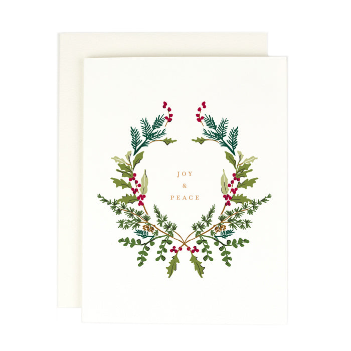 Christmas Card - Joy & Peace