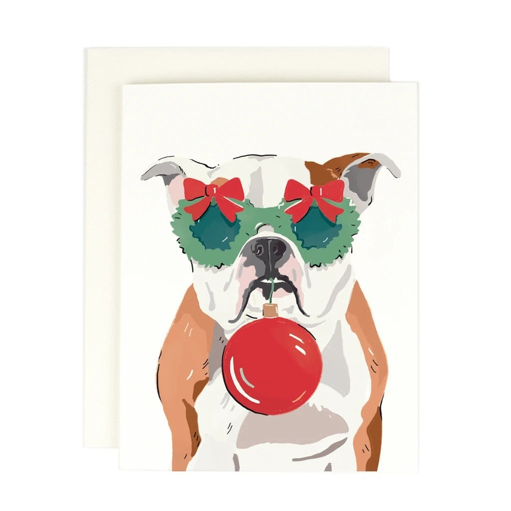 Christmas Card - Bulldog Holiday