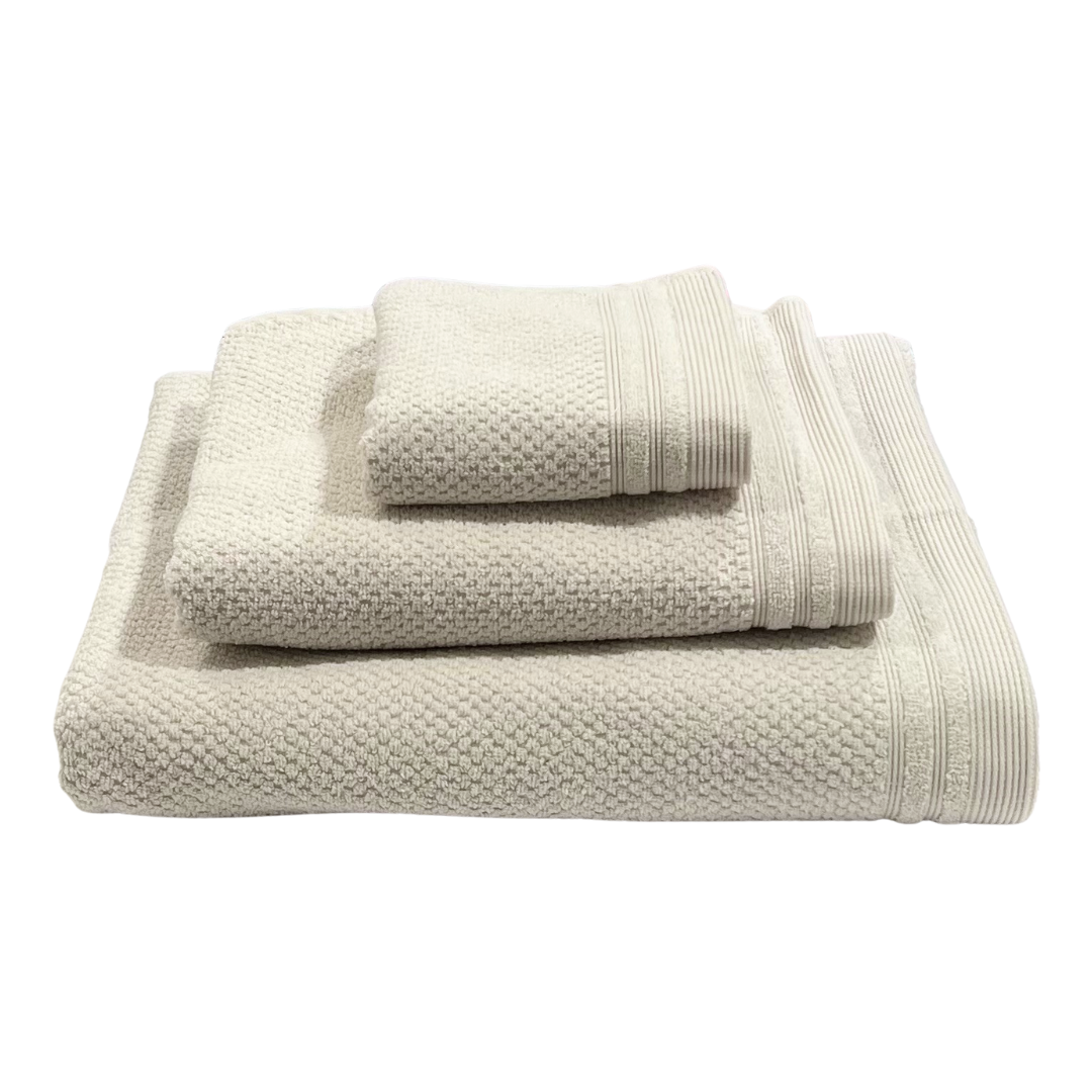 Hand Towel - Honeycomb Ecru