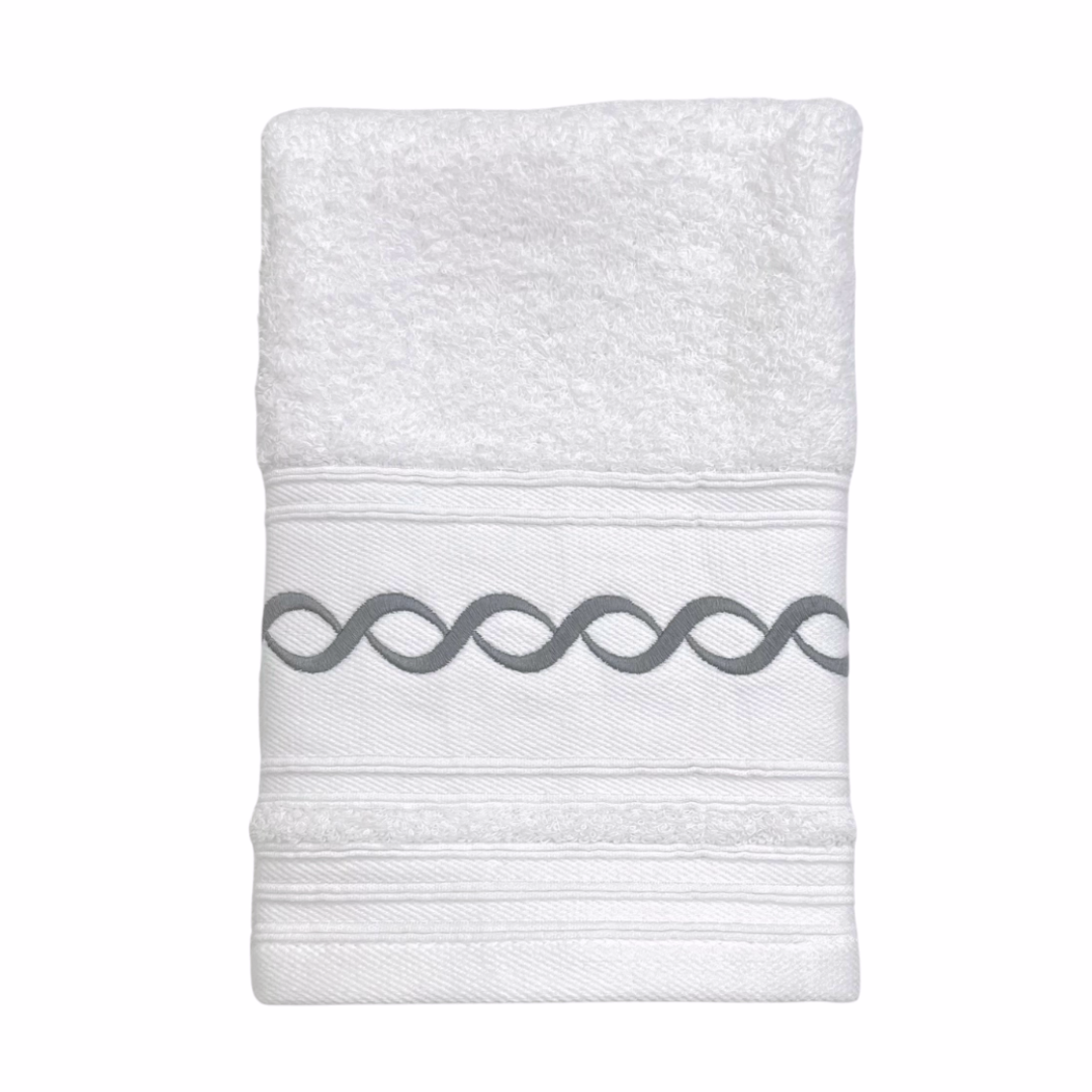 Hand Towel - Grey Rope