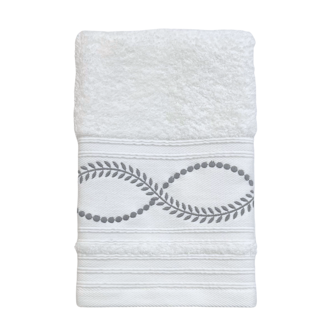 Hand Towel - Grey Vine
