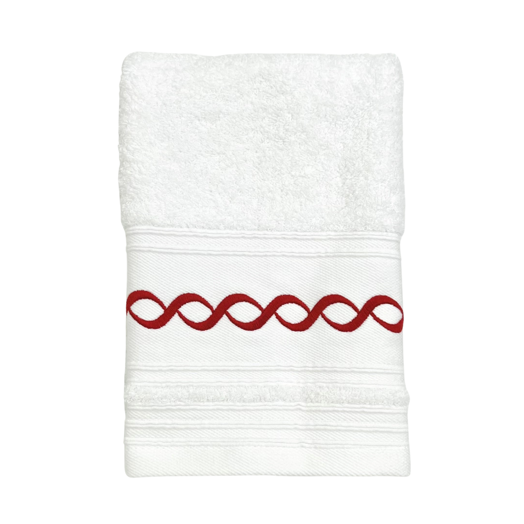 Hand Towel - Red Rope