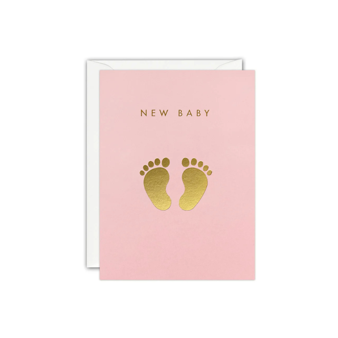 Card - Baby Feet (Pink)