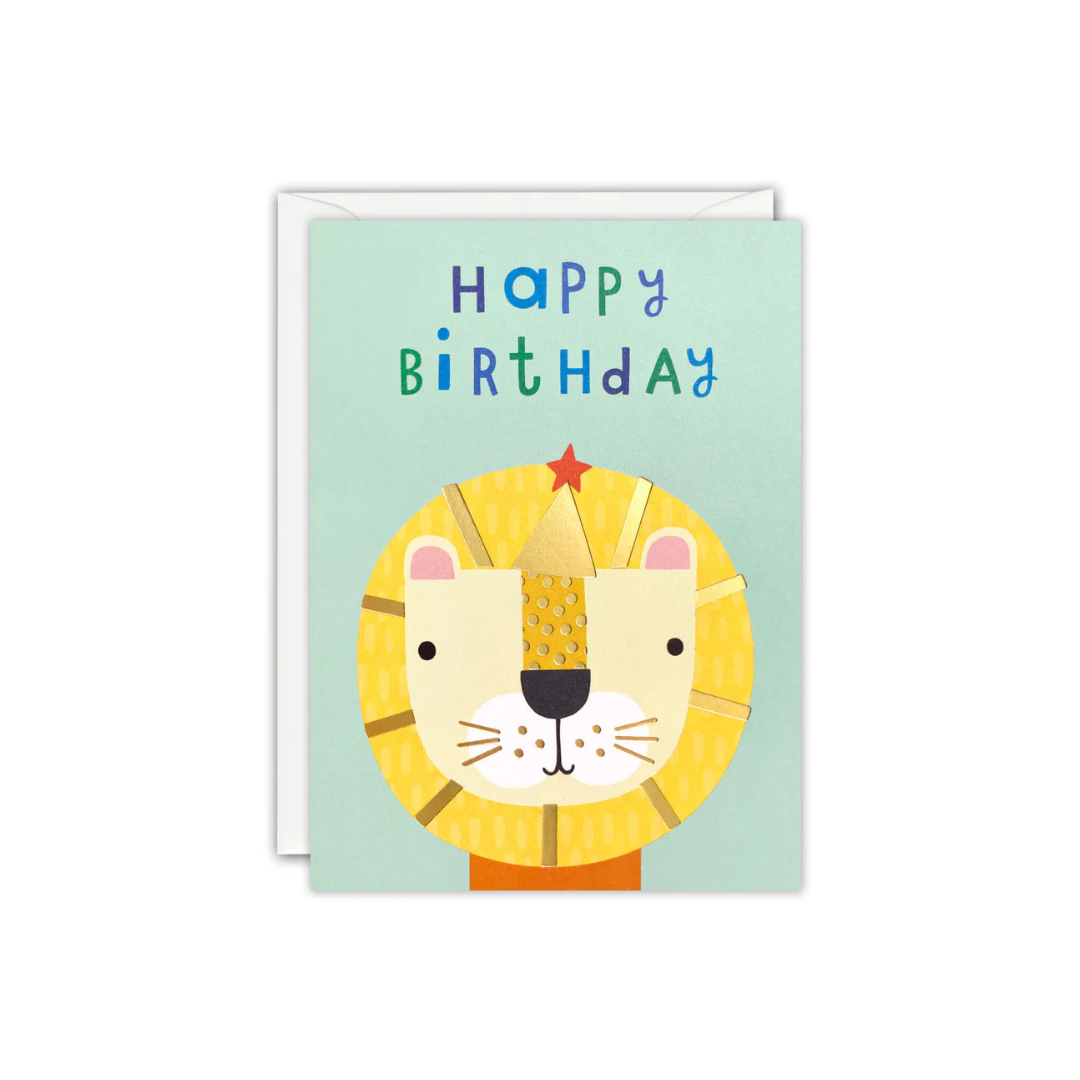 Card - Birthday Lion