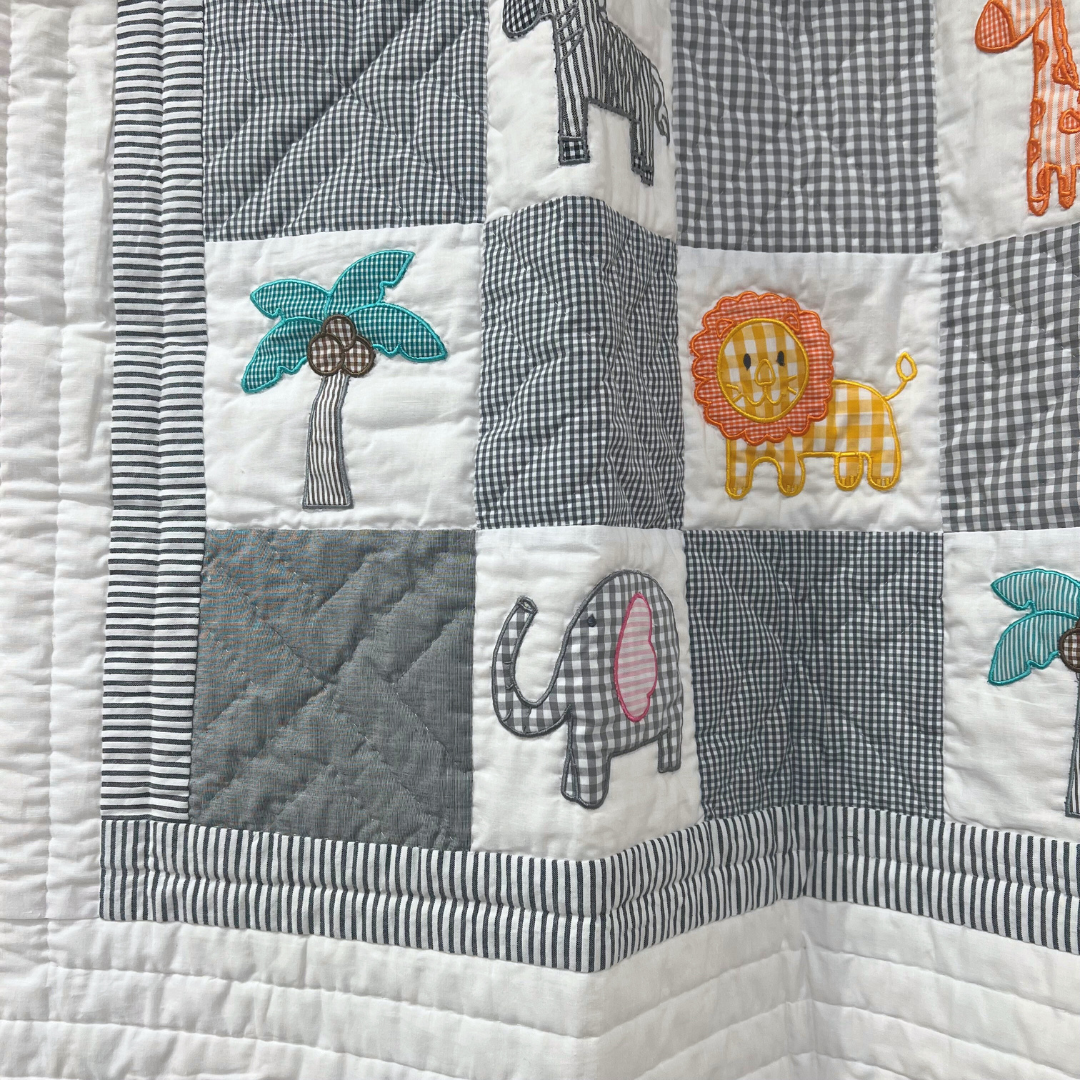 Cot Quilt Jungle