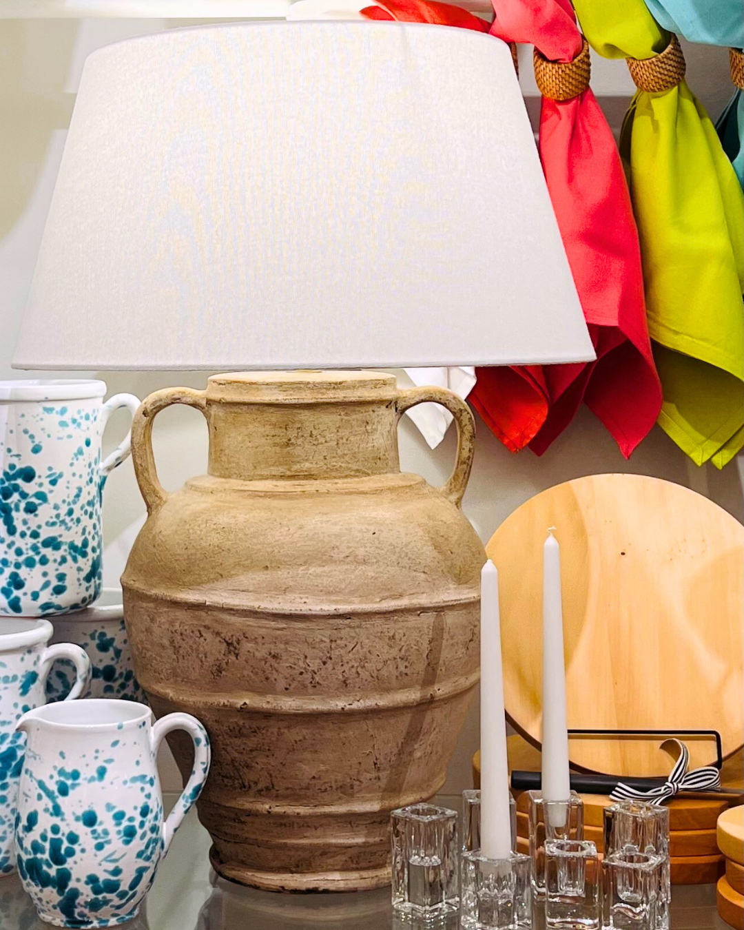 Terracotta Pot Lamp #4 (available in-store only)