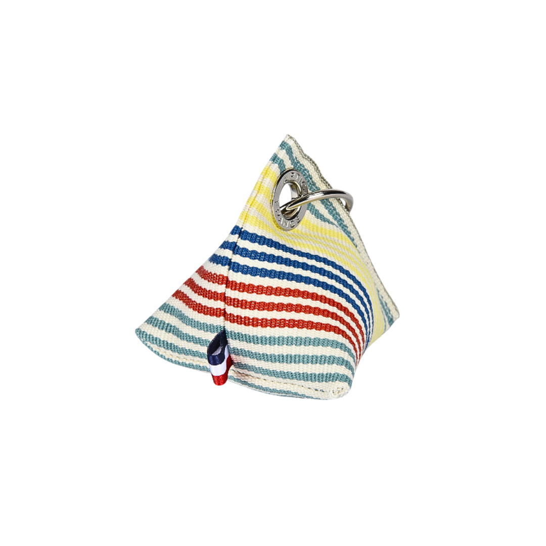 Cotton Canvas Key Ring - Lesperon