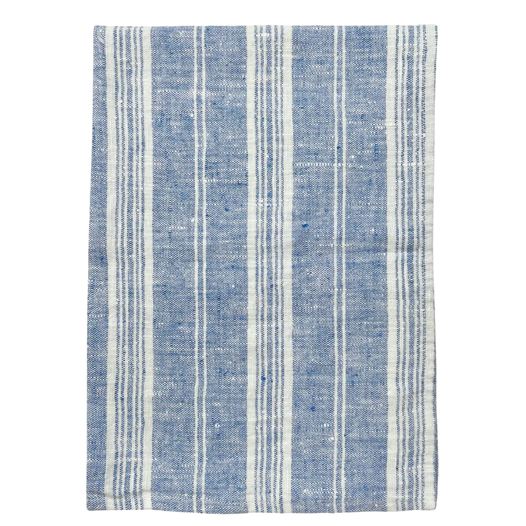 Linen Tea Towel - Blue