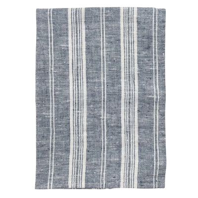 Linen Tea Towel - Indigo