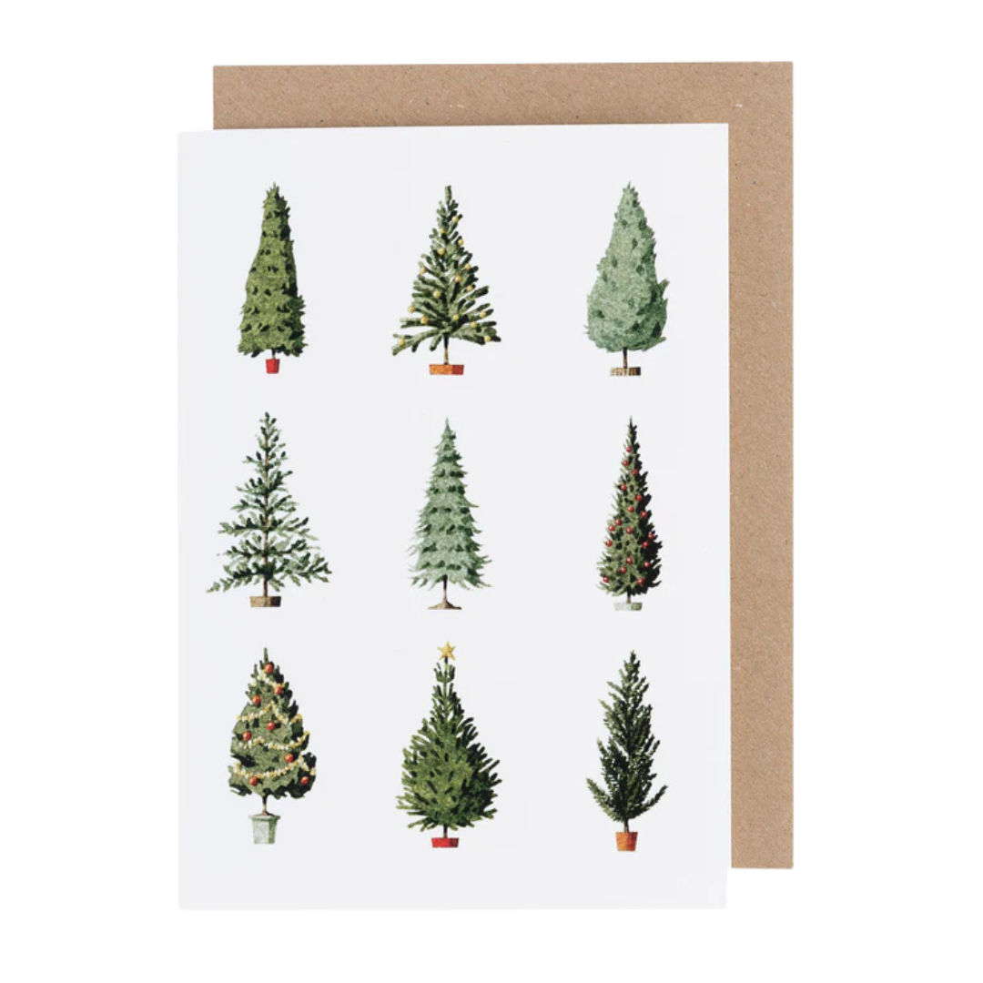 Christmas Card - Christmas Trees