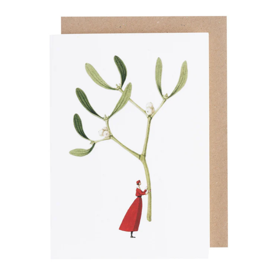 Christmas Card - Mistletoe