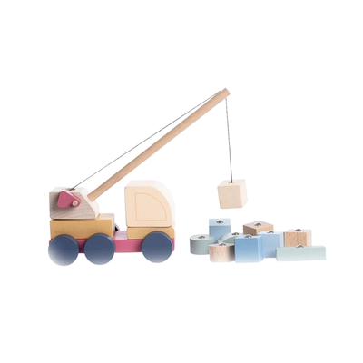 Wooden Magnet Crane