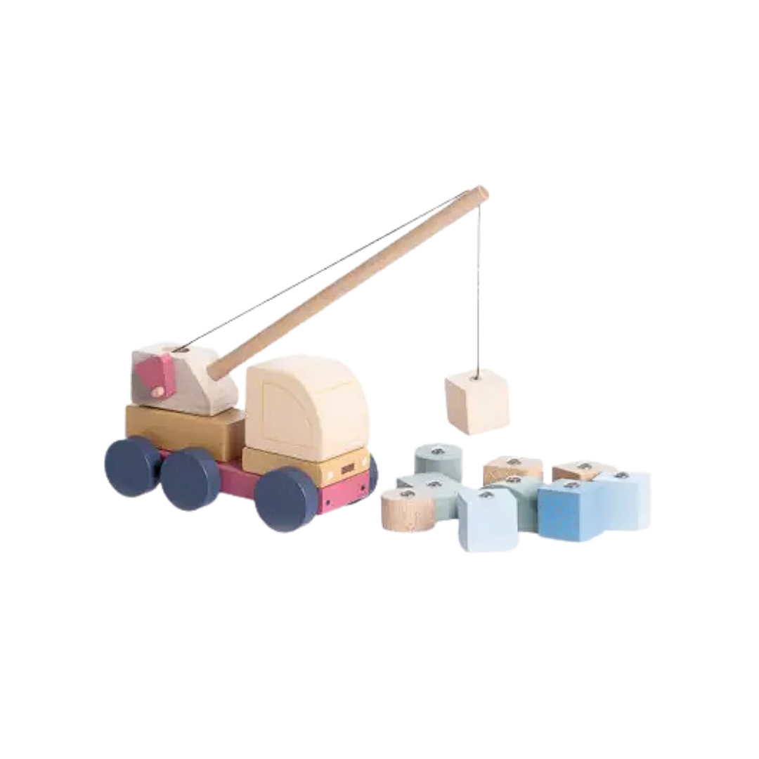 Wooden Magnet Crane