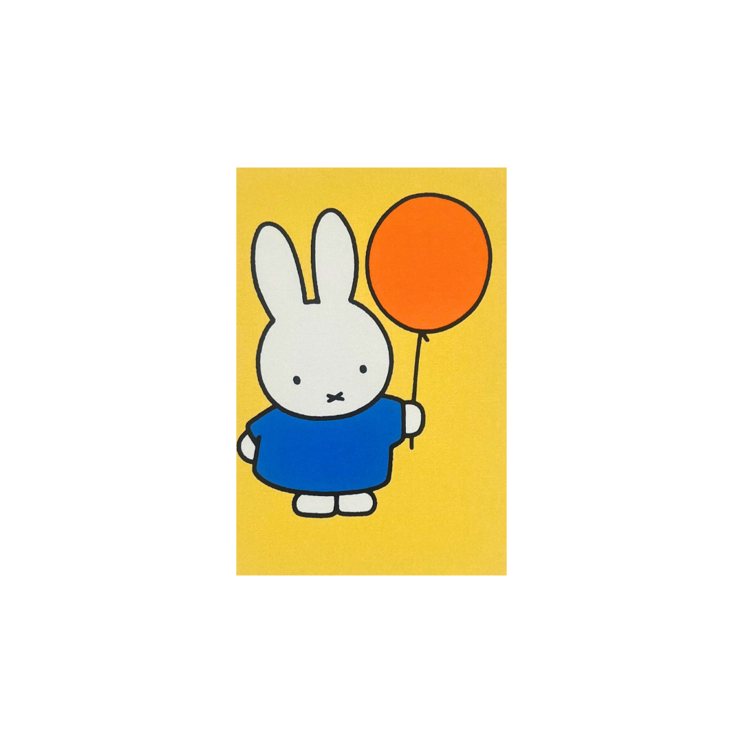Mini Card - Miffy with Balloon
