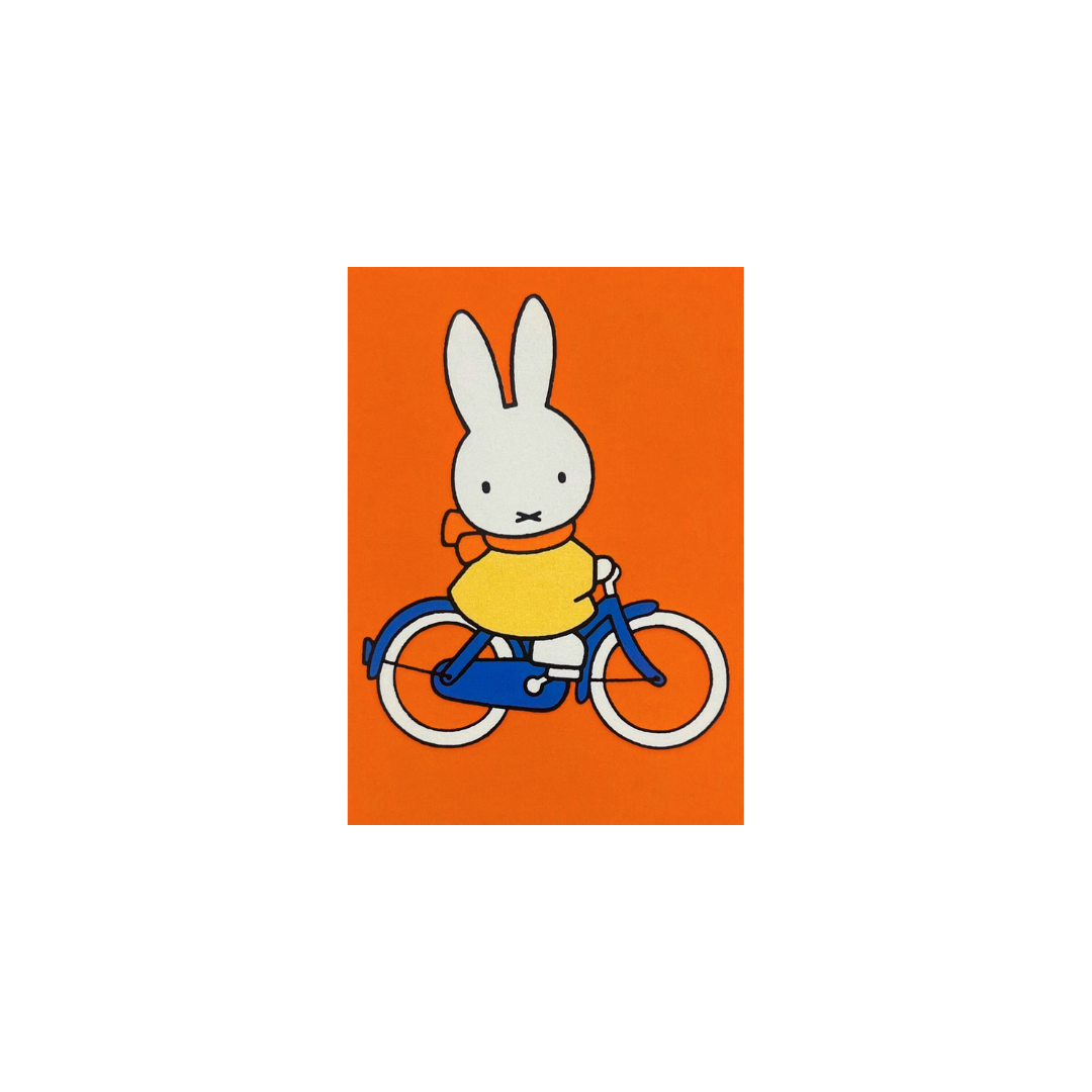 Mini Card - Miffy Bike Riding