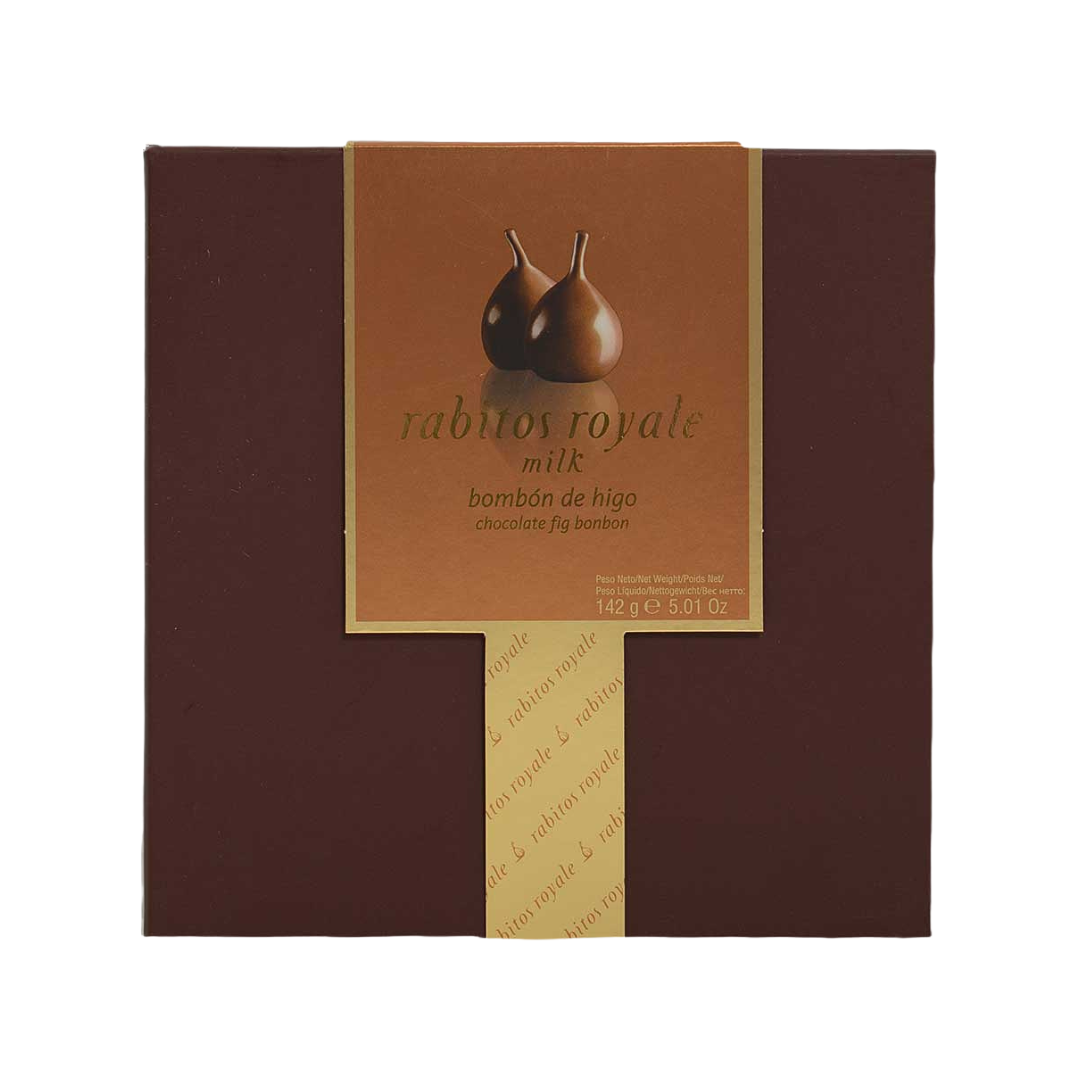 Milk Chocolate Bonbons with Dried Fig & Salted Caramel