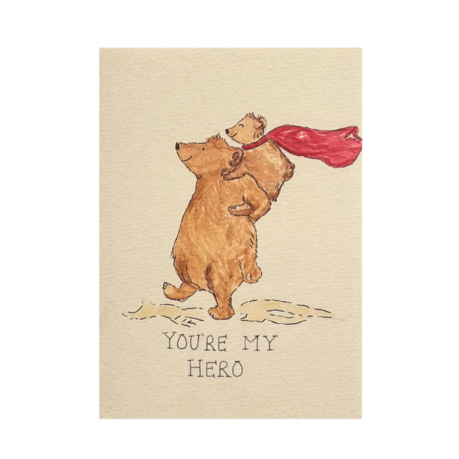 Card - You're My Hero