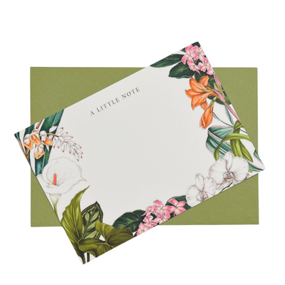 Notecard & Envelope Set - Palm House