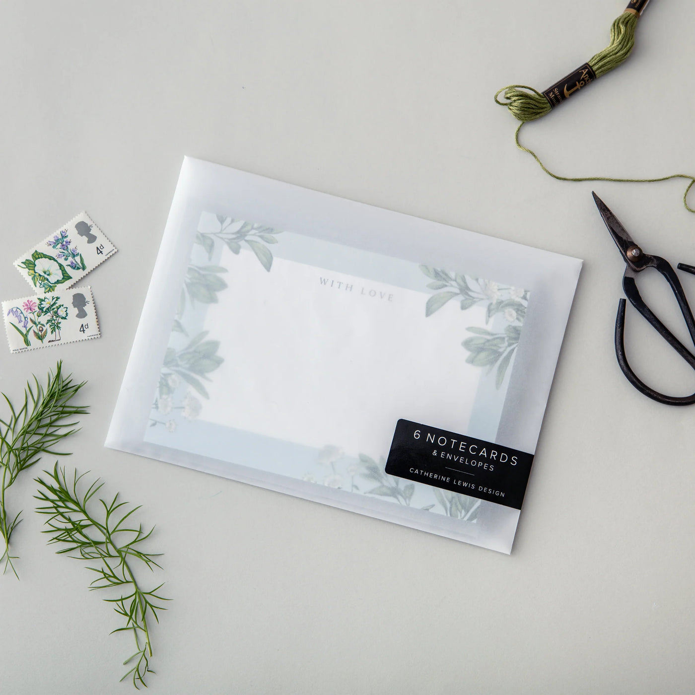 Notecard & Envelope Set - Ethereal