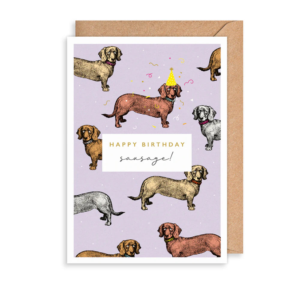 Card - Happy Birthday Sausage!
