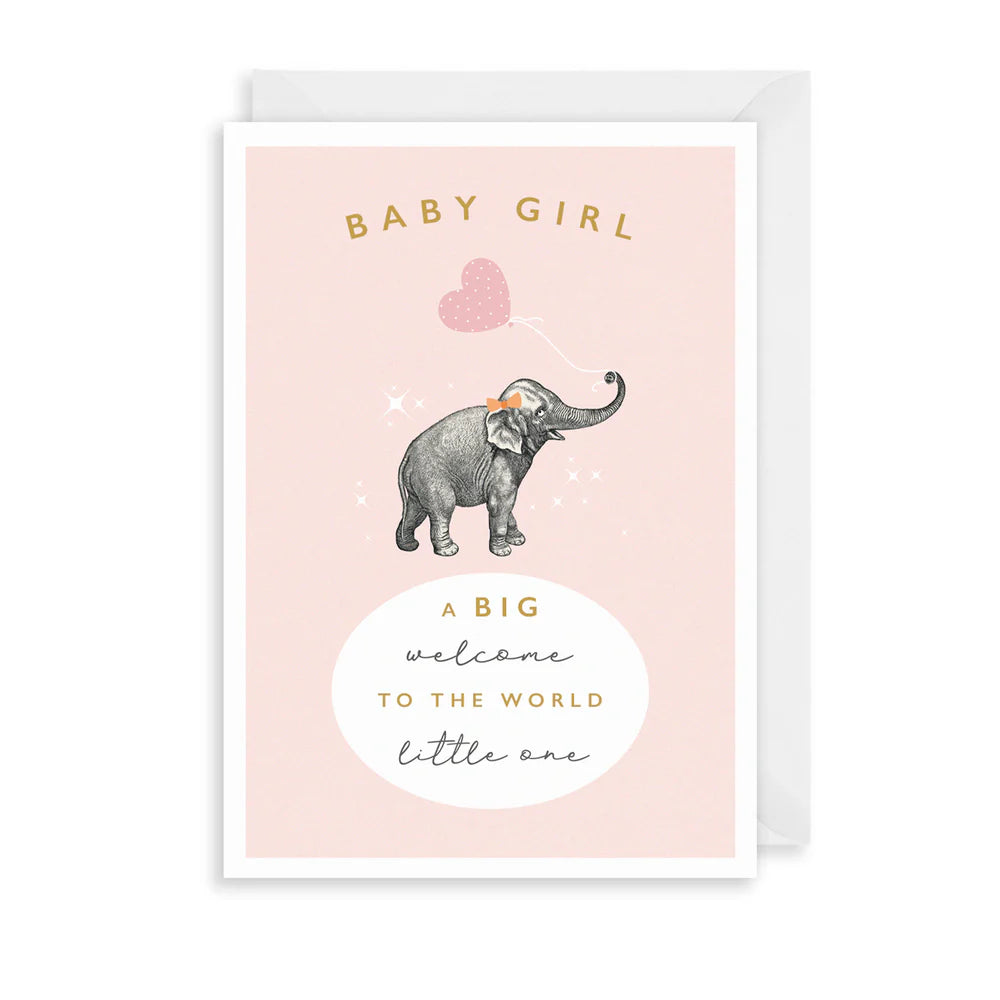 Card - Welcome Baby Girl