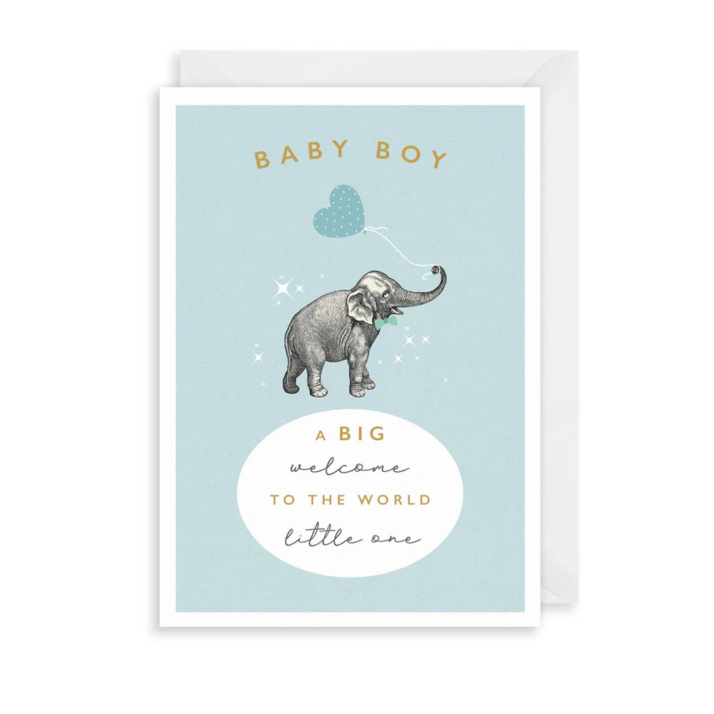 Card - Welcome Baby Boy
